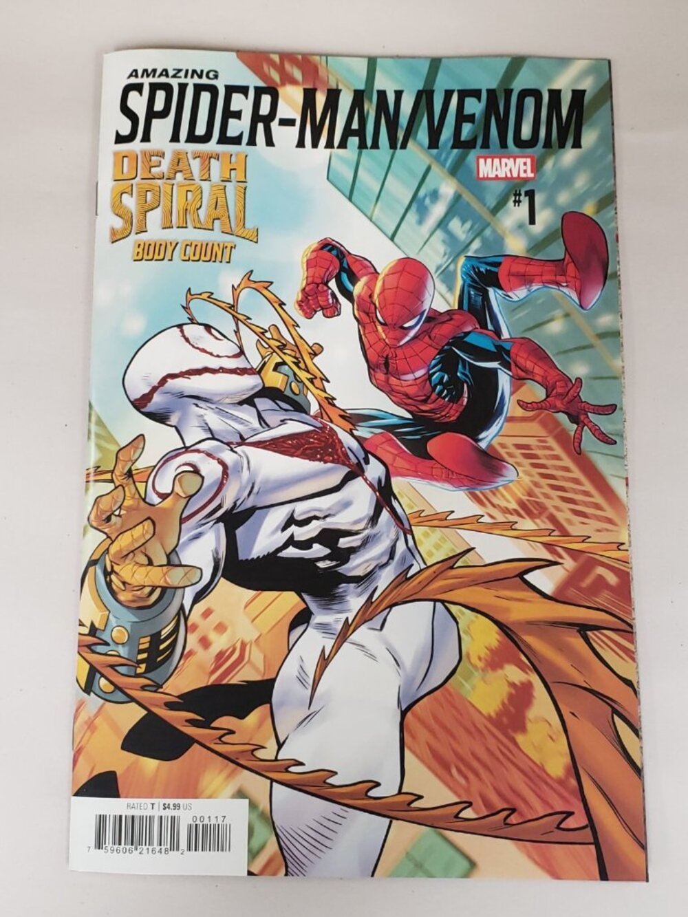 Amazing Spider-Man Venom Death Spiral - Body Count #1 Francesco Manna 1:25 VF NM - Picture 8 of 8